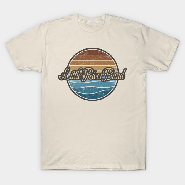 Little River Band Retro Waves T-Shirt by North Tight Rope